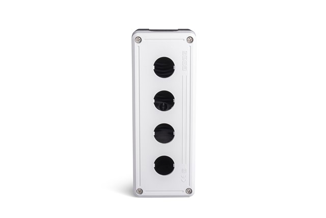 PY Series Plastic 4 Holes EMPTY Grey-Black Control Box